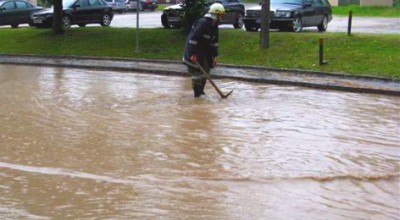Mehrere Hochwassereinsätze