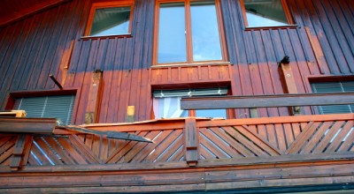 Aufräumarbeiten im Motor Yachtclub