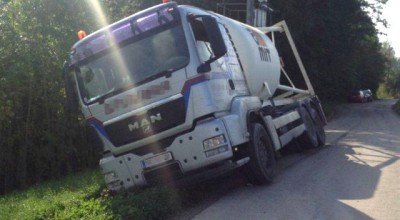 Lkw drohte umzustürzen