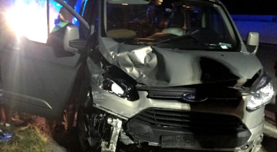 Verkehrsunfall eingeklemmte Person