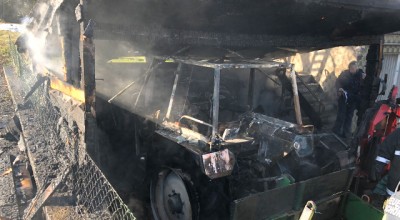 Brand Wohnhaus