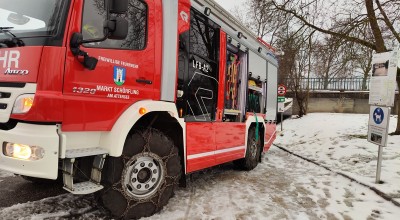 Pumparbeiten bei überfluteten Lagerraum