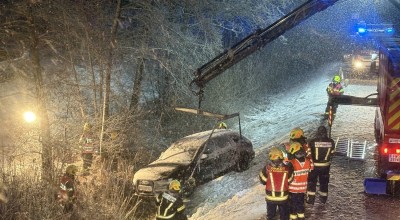 Verkehrsunfall auf der Umfahrungsstraße