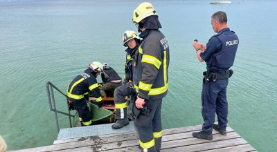 Personenrettung am Attersee