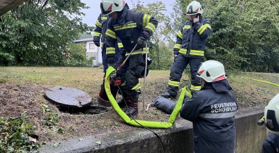 Überflutungen und Schäden nach Unwetter