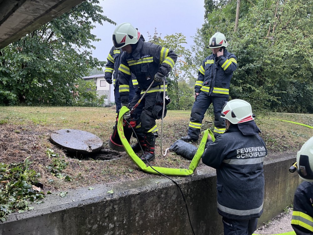 Überflutungen und Schäden nach Unwetter