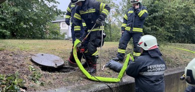 Überflutungen und Schäden nach Unwetter