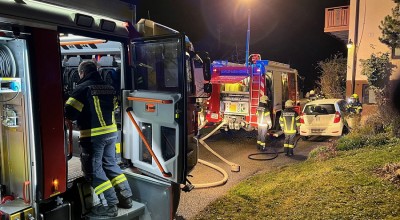 Kaminbrand in Mitterleiten