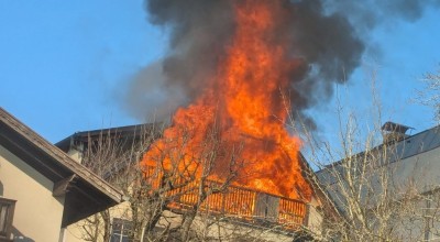 Wohnhausbrand im Ortszentrum von Seewalchen