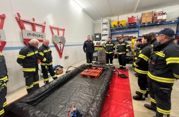 Besichtigung GSF-Stützpunkt