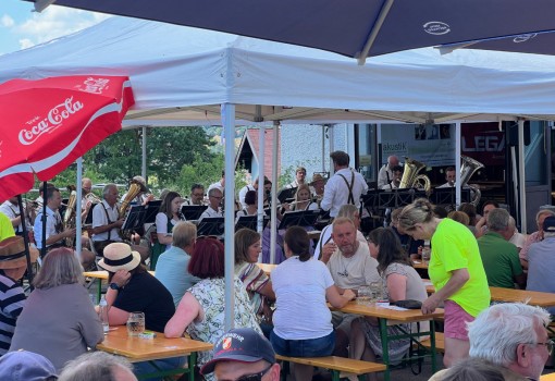 Frühschoppen der Feuerwehr Schörfling