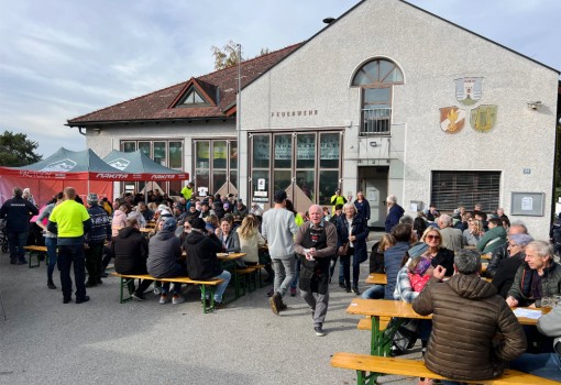 Schnitz’l-Heuriger beim Schörflinger Galluskirtag