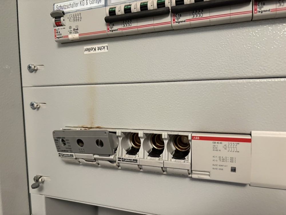 Elektro-Verteilerbrand in Oberhehenfeld