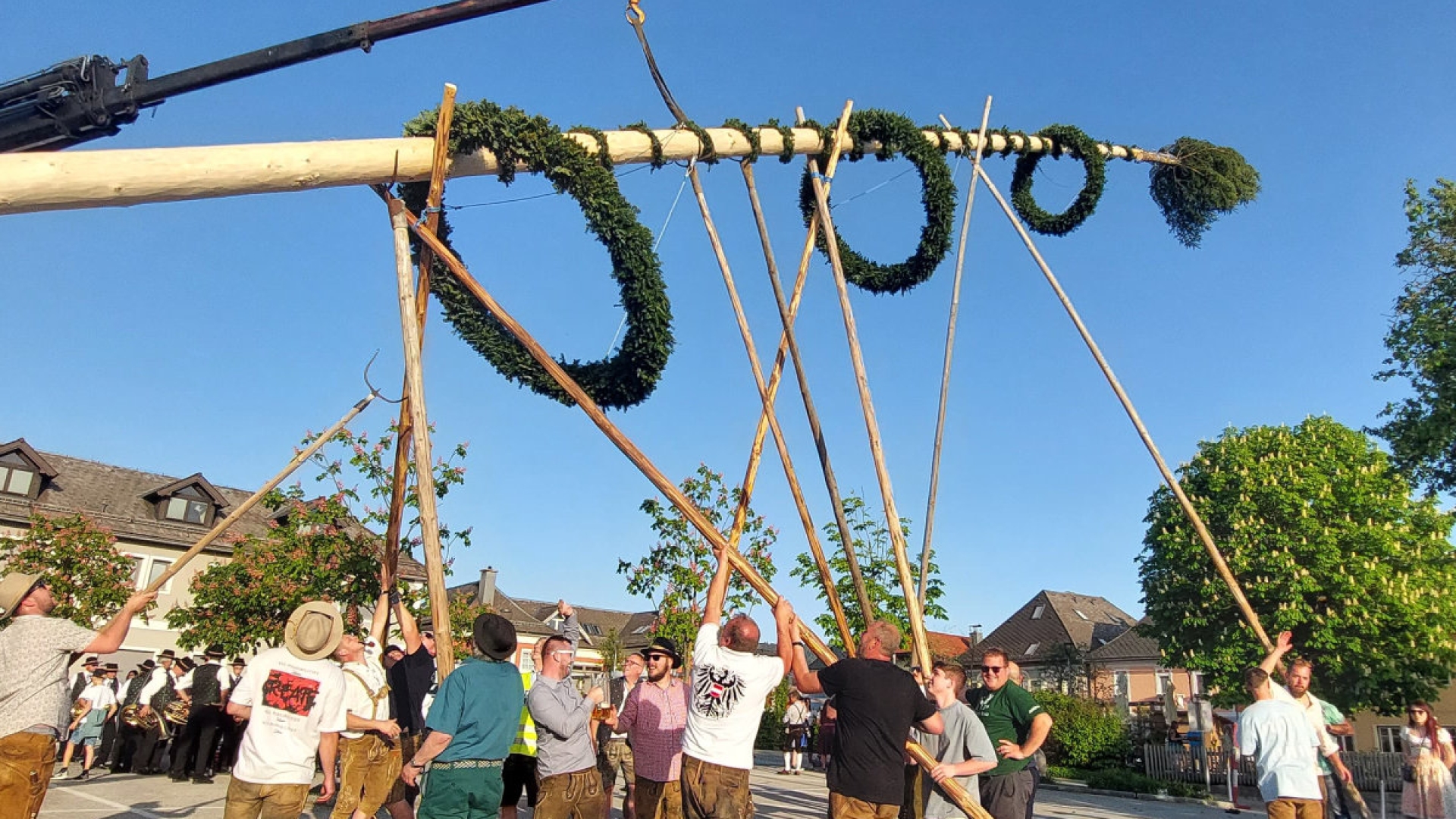 Maibaum-Aufstellen 2024