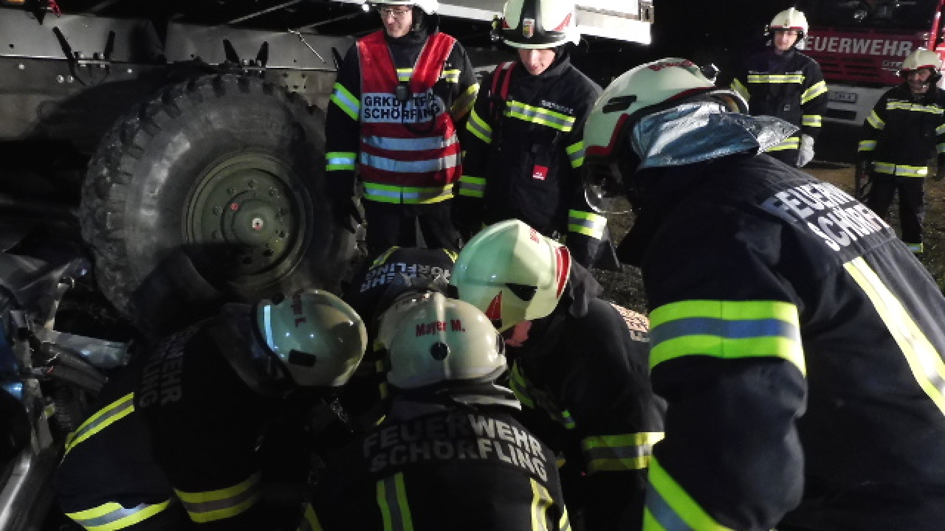 Pflichtbereichsübung VU mit LKW