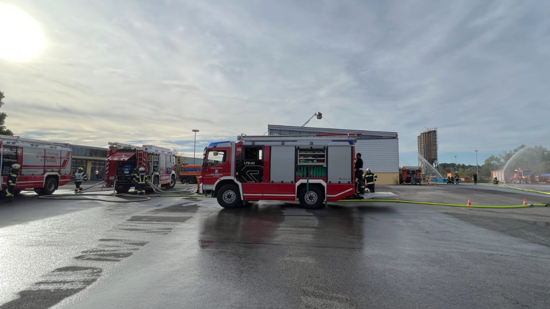 Herbstübung der FF Seewalchen