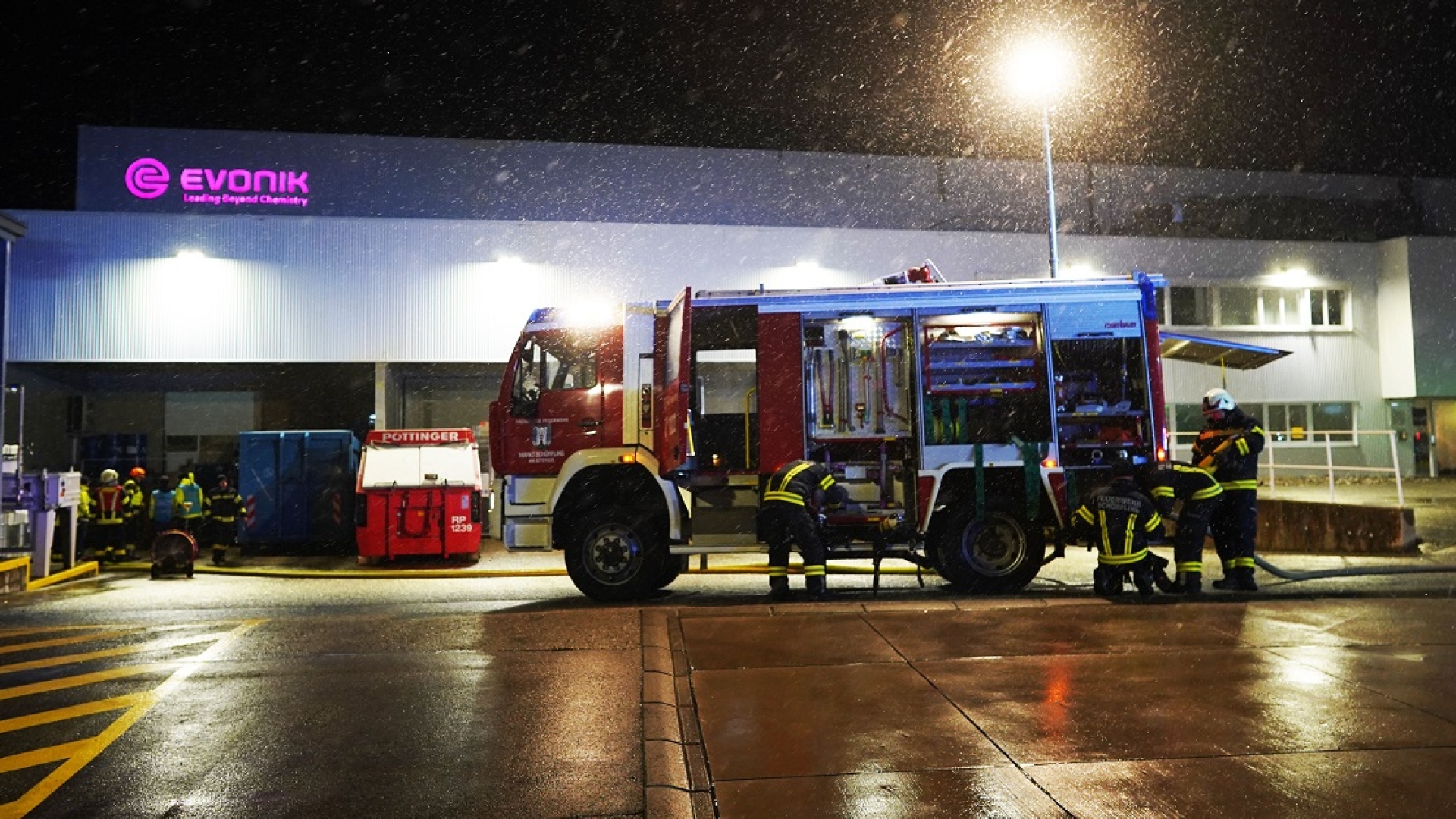 Krisenübung der Fa. Evonik