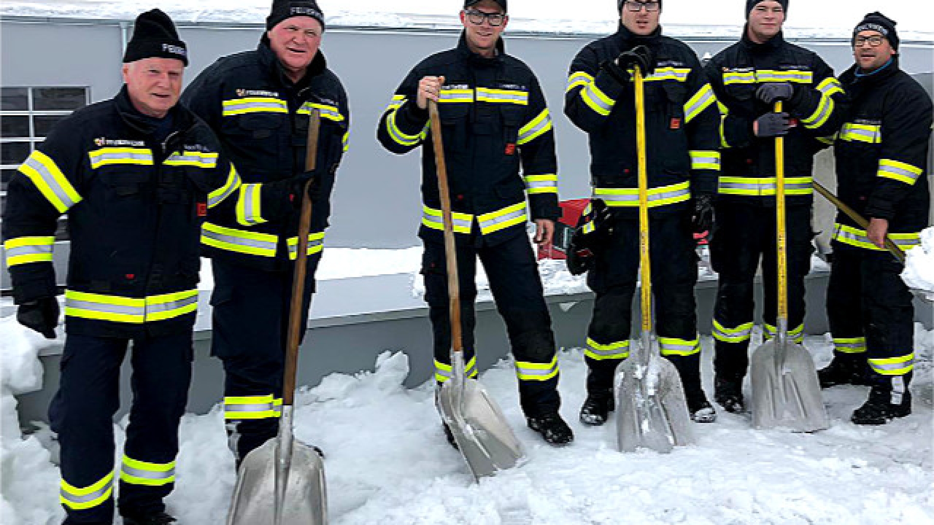 Schneedruck - Dach abräumen