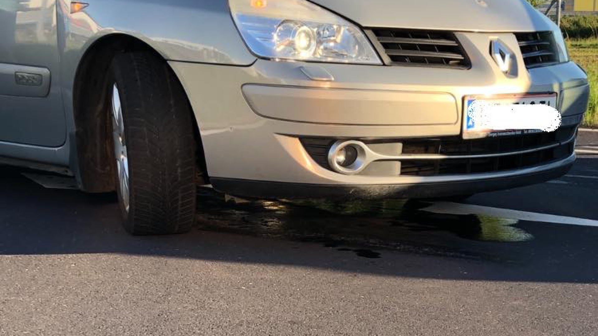 Öleinsatz Autobahnabfahrt