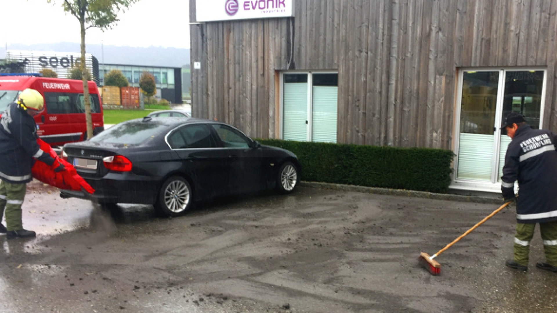 Öleinsatz Gewerbegebiet