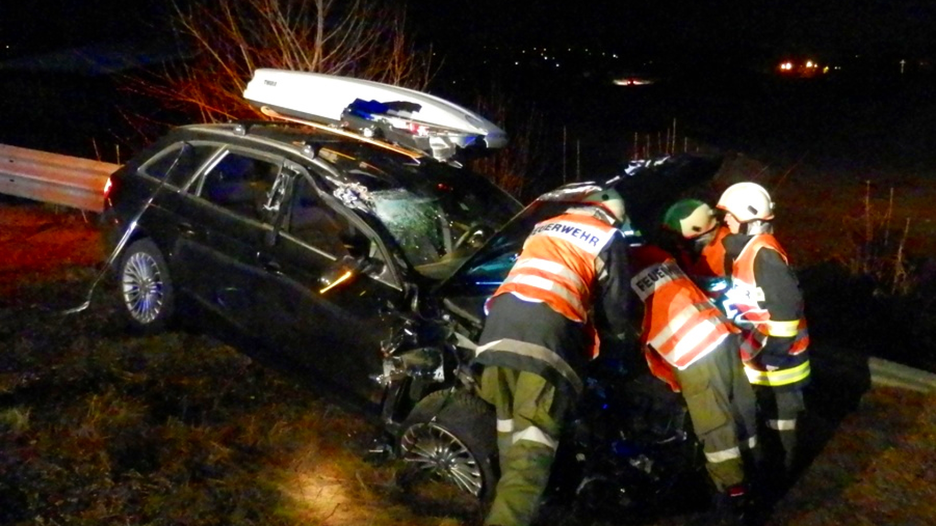 Verkehrsunfall auf der A1