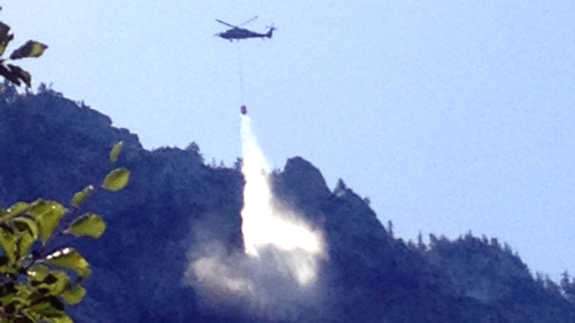 Waldbrand Fortsetzung Löscharbeiten
