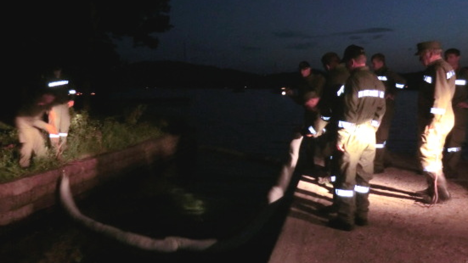 Öl– Einsatz im Schlosspark – Hafen