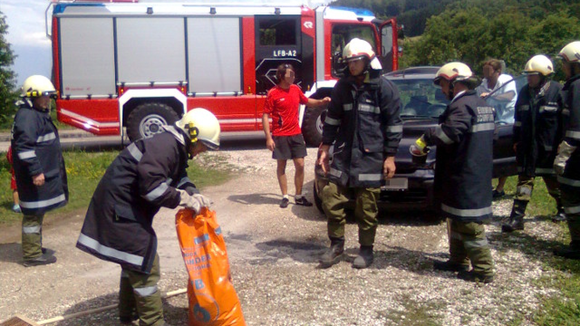 Öleinsatz nach Motorschaden