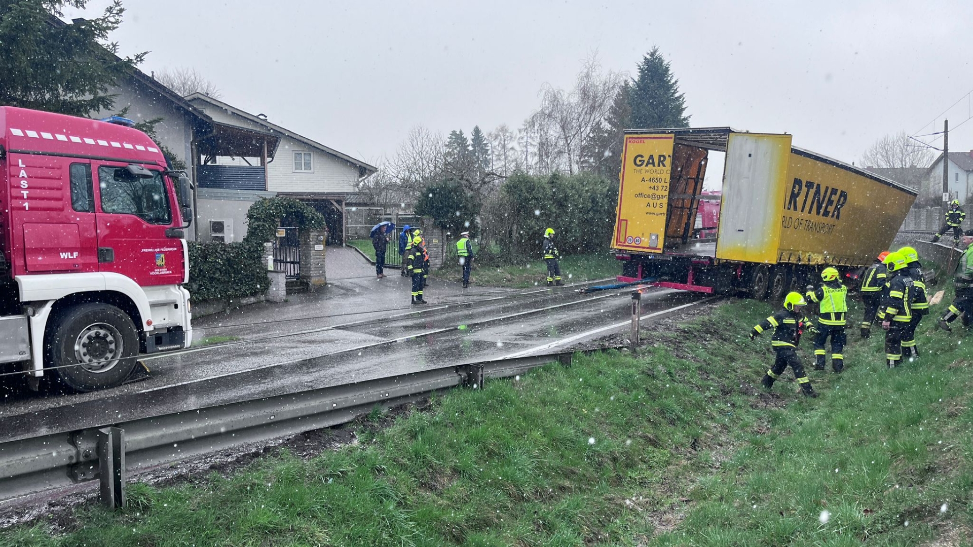 LKW Bergung in Seewalchen