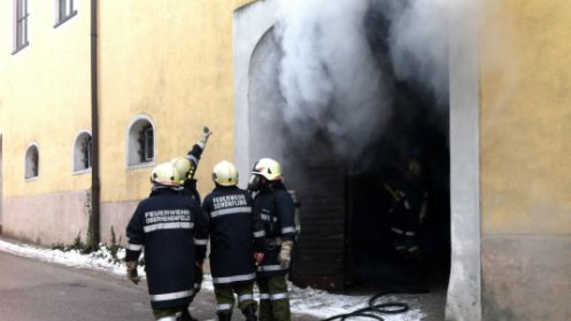 Brand im Gasthof Frickh