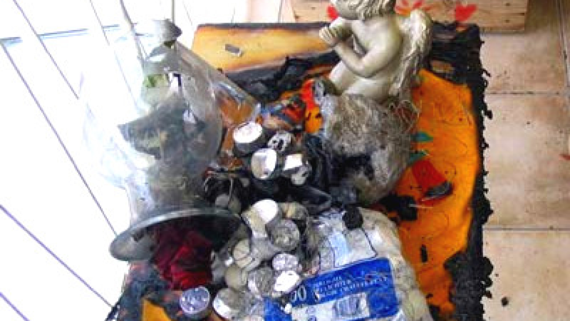 Zimmerbrand Wohnhaus