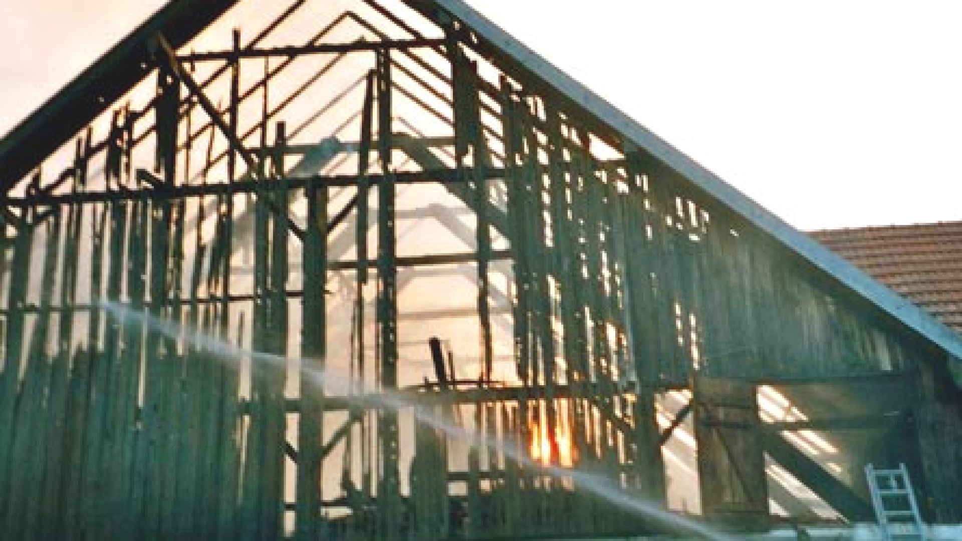 Brand landwirtschaftliches Objekt