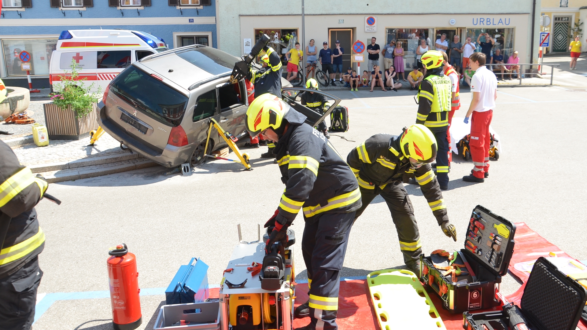 Blaulicht-Wochenende in Schörfling 2026