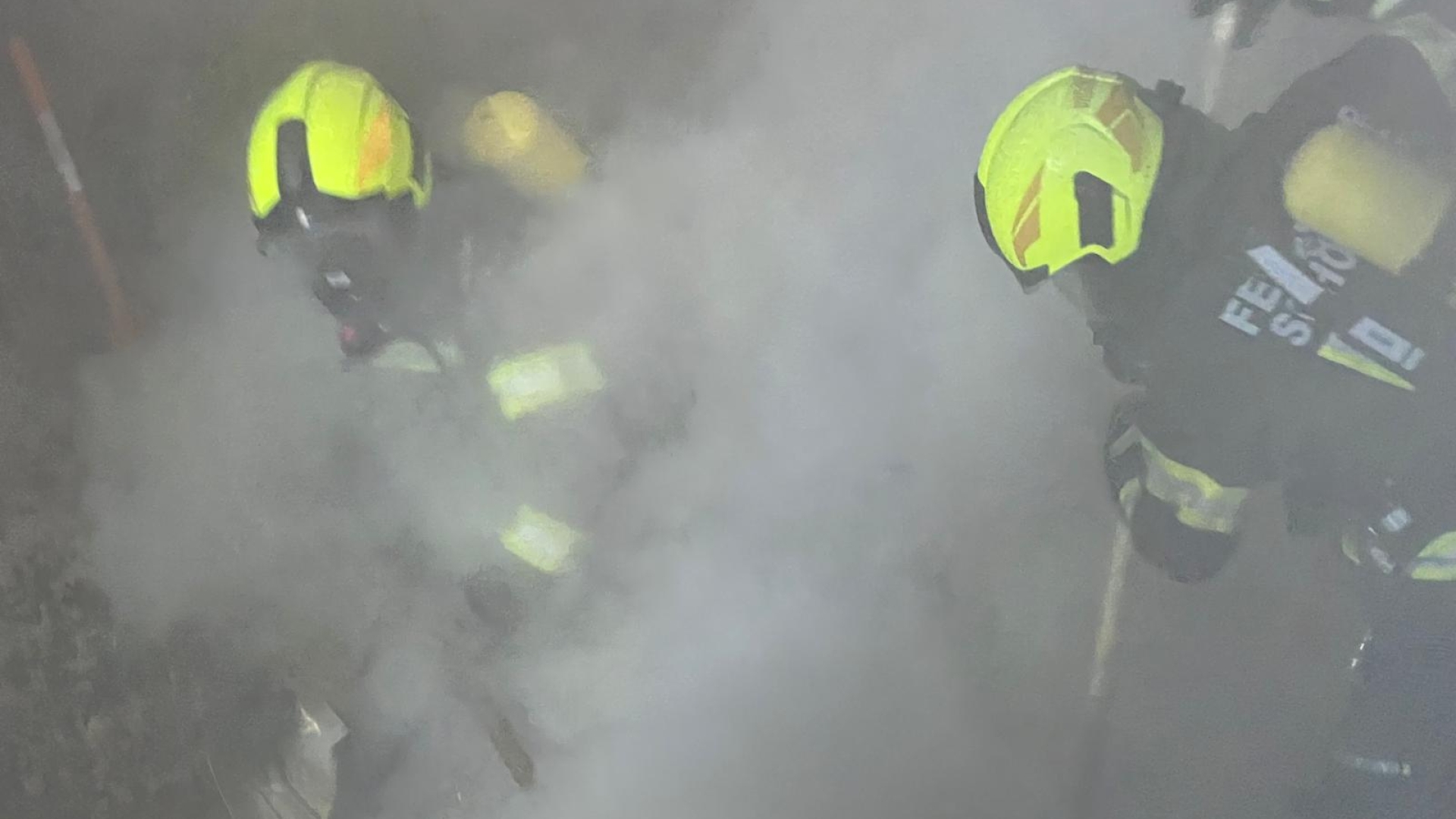 Brand Hackschnitzelheizung samt Hackschnitzelbunker