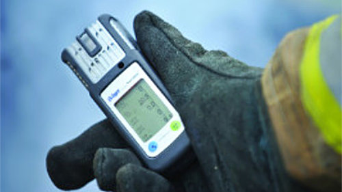 Gaseinsatz Autobahnauffahrt