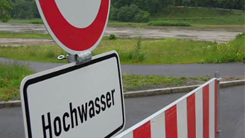 Überflutungen duch Attersee