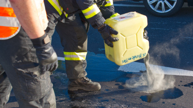 Auslaufen von Heizöl