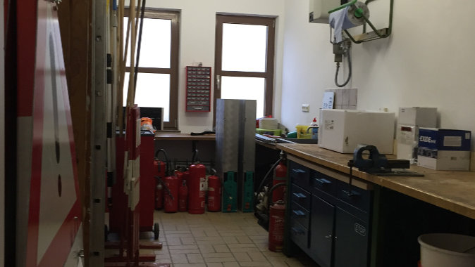 Werkstatt Feuerwehr Schörfling