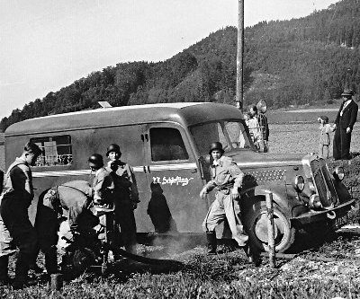 Magirus LKW Feuerwehr Schörfling 1945