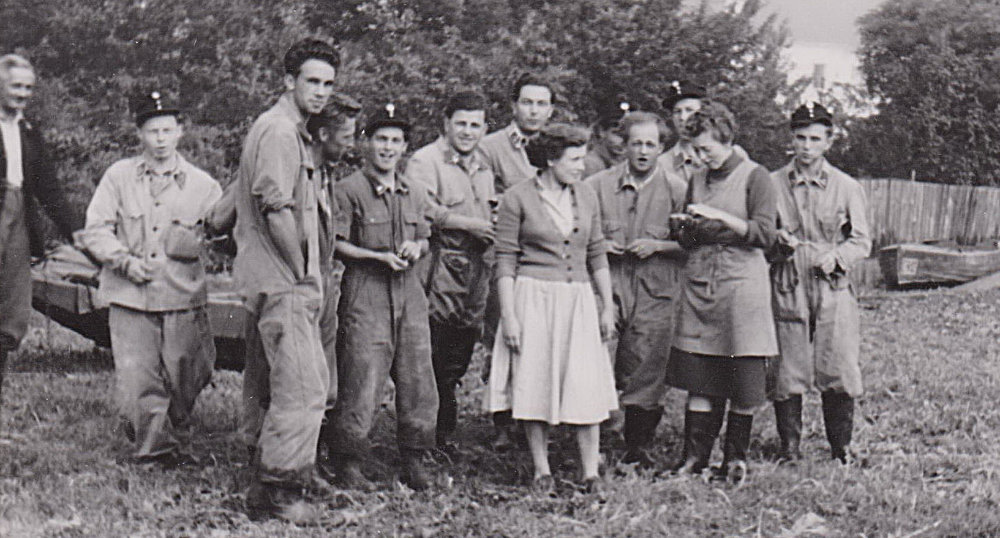 Hilfseinsatz in Ottensheim 1954